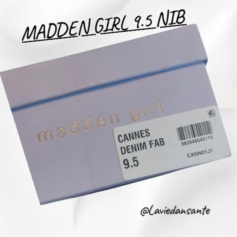 Madden Girl Fashion Sneakers Size 9.5 NIB